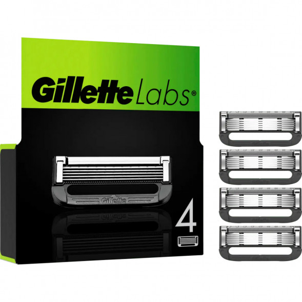 Лезвия для бритвы Gillette Labs, 4 шт. во Владимире