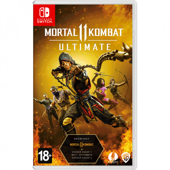 Игра Mortal Kombat 11 Ultimate (код загрузки) [Nintendo Switch, русские субтитры] во Владимире