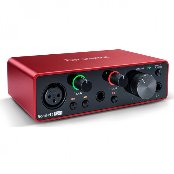 Внешняя звуковая карта FOCUSRITE Scarlett Solo 3rd Gen во Владимире