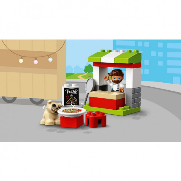 Конструктор LEGO DUPLO 10927 Town Киоск-пиццерия во Владимире