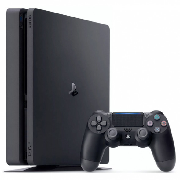 Игровая приставка Sony PlayStation 4 Slim 500 ГБ HDD, черный во Владимире