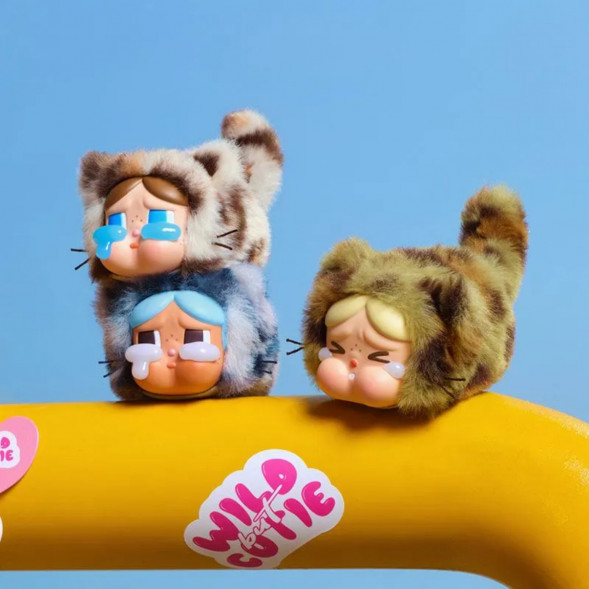 Коллекционная фигурка POP MART CRYBABY Wild But Cutie Series - Vinyl Plush Pendant Blind Box во Владимире