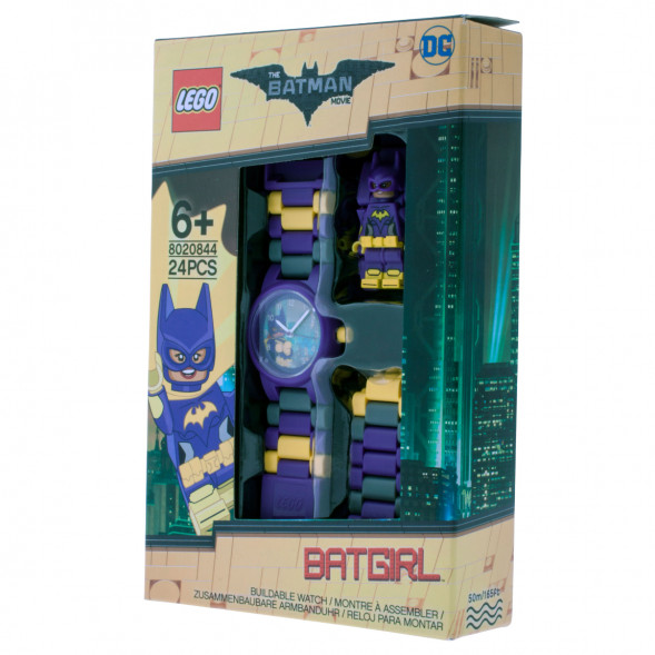 Часы LEGO Super Heroes 8020844 Batman Movie Бэтгерл с минифигуркой во Владимире