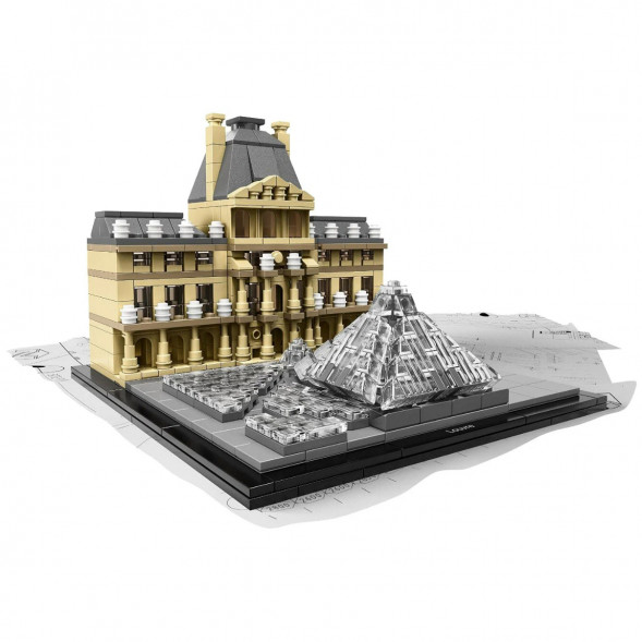 Конструктор LEGO Architecture 21024 Лувр во Владимире