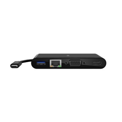 Док-станция Belkin USB-C Multimedia + Charge Adapter AVC004btBK, черный во Владимире