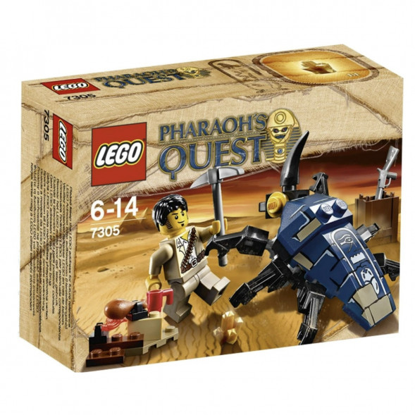 Конструктор LEGO Pharaohs Quest 7305 Атака скарабея во Владимире