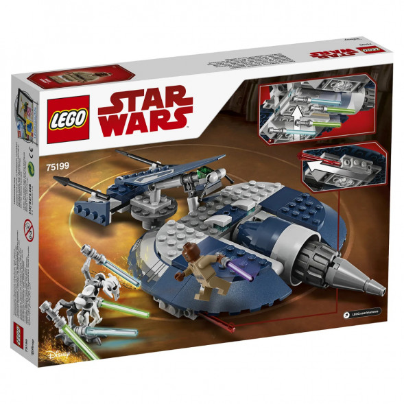 Конструктор LEGO Star Wars 75199 Боевой спидер генерала Гривуса во Владимире