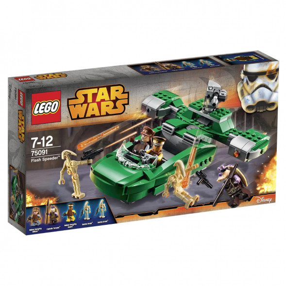Конструктор LEGO Star Wars 75091 Флэш-спидер во Владимире
