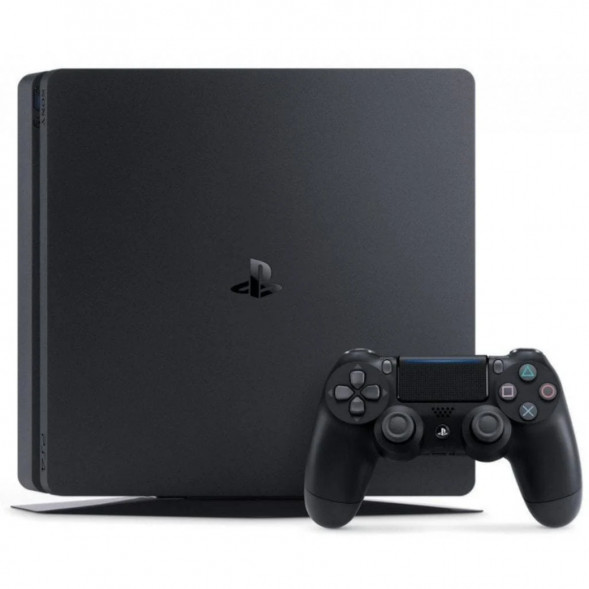 Игровая приставка Sony PlayStation 4 Slim 1TB black во Владимире