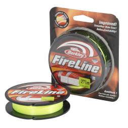 Леска Berkley FireLine 0,15mm 7,9kg 270m, Flame Green (зелёный неон)