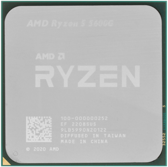 Процессор AMD Ryzen 5 5600G BOX (100-100000252BOX) AM4 во Владимире