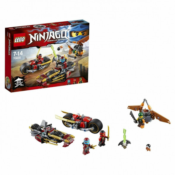 Конструктор LEGO Ninjago 70600 Погоня на мотоциклах во Владимире
