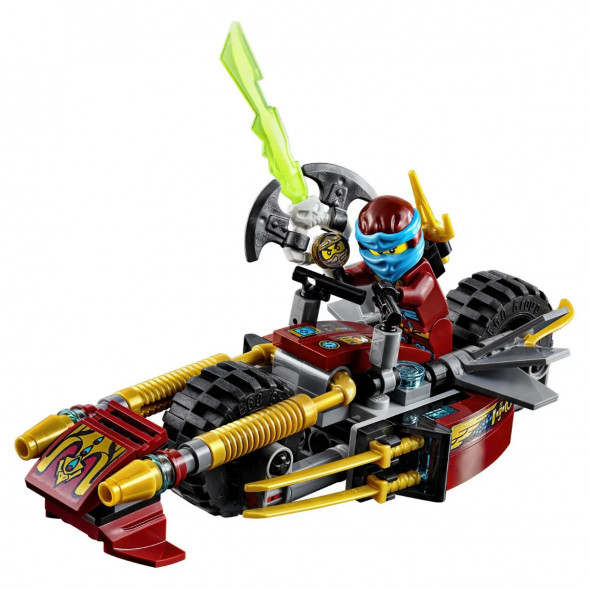 Конструктор LEGO Ninjago 70600 Погоня на мотоциклах во Владимире