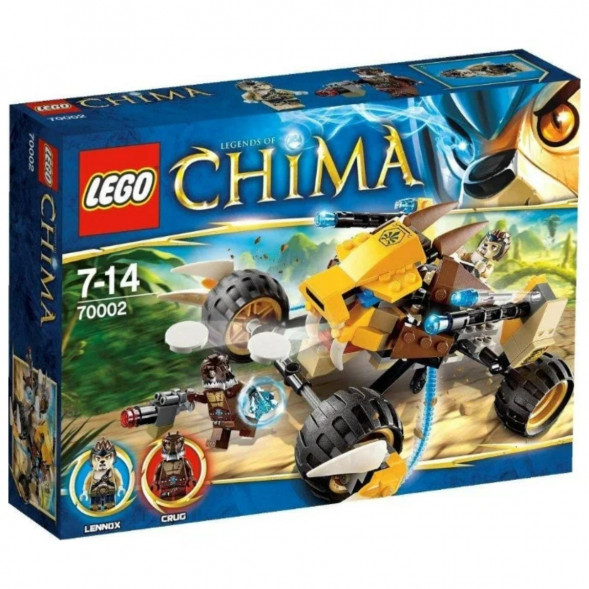 Конструктор LEGO Legends of Chima 70002 Лев Леннокс атакует во Владимире