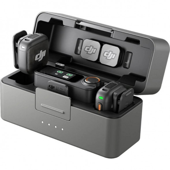 Беспроводной микрофон DJI Mic 3 (2 TX + 1 RX + Charging Case) во Владимире
