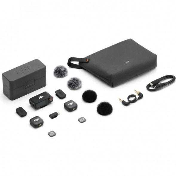 Беспроводной микрофон DJI Mic 3 (2 TX + 1 RX + Charging Case) во Владимире