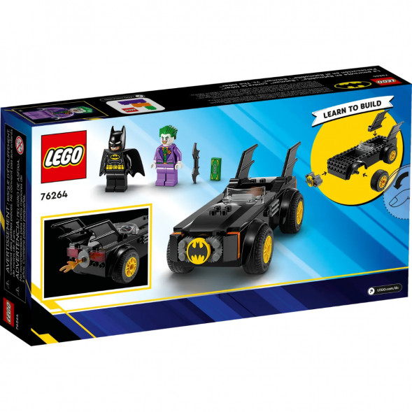 Конструктор LEGO Super Heroes 76264 Погоня на Бэтмобиле: Бэтмен против Джокера во Владимире