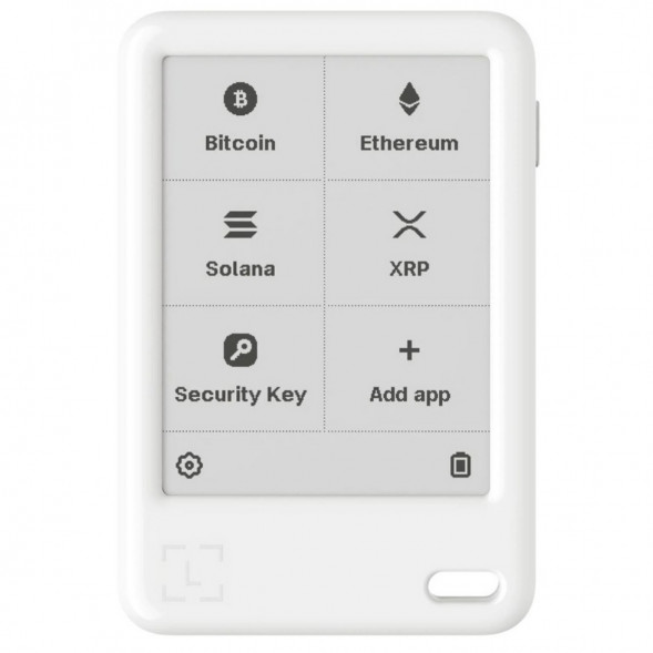 Комплект Криптокошелек Ledger Nano Gen5, белый + Декоративные бейджи (Set 3) во Владимире