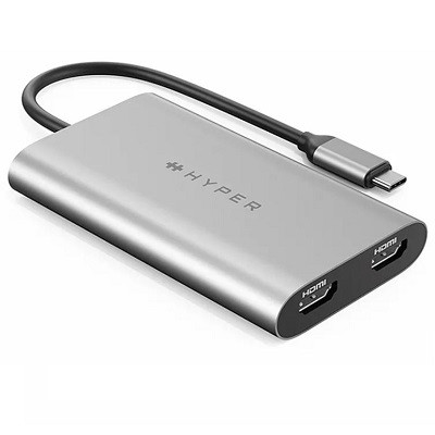 Адаптер HyperDrive Dual 4K HDMI для MacBook M1/M2 во Владимире