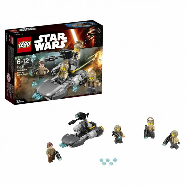 Конструктор LEGO Star Wars 75131 Боевой набор Сопротивления во Владимире