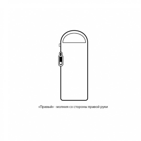 Спальный мешок Naturehike Envelope M180 (левый), зелёный во Владимире