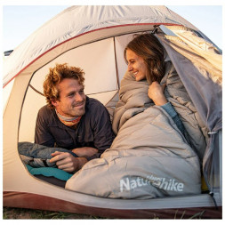 Спальный мешок Naturehike Envelope M180 (левый), зелёный
