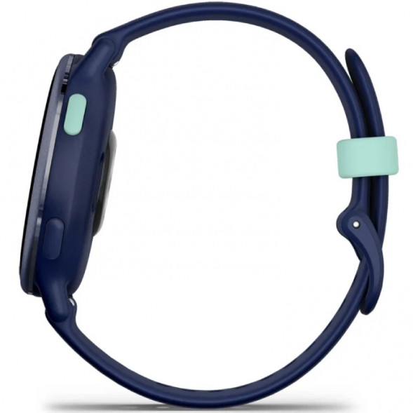 Умные часы Garmin Vivoactive 5, синие с металлически-синим безелем и силиконовым ремешком 010-02862-12 во Владимире