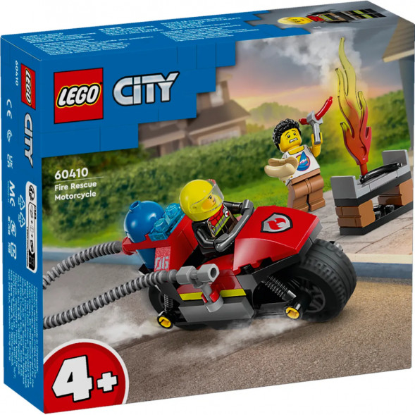 Конструктор LEGO City 60410 Пожарно-спасательный мотоцикл во Владимире