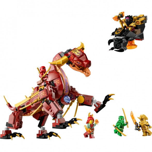 Конструктор LEGO Ninjago 71793 Лавовый дракон-трансформер во Владимире