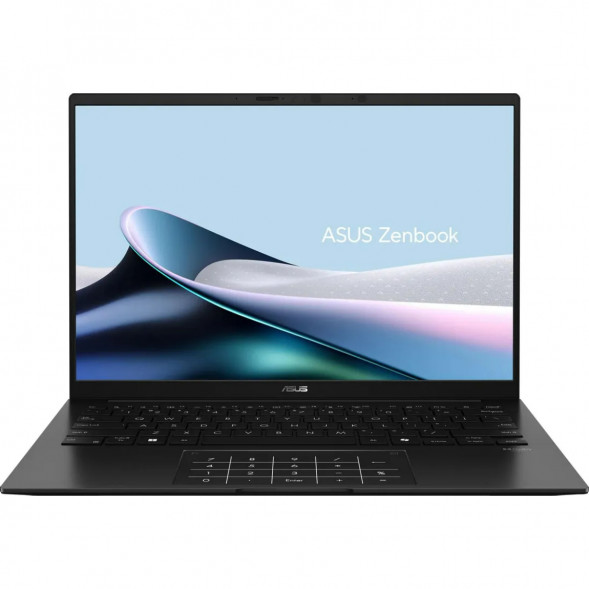 Ноутбук ASUS Zenbook 14 UM3406GA-QD132 (14&amp;quot;, OLED, AMD Ryzen AI 5 430 2ГГц, 4 ядра, 16ГБ LPDDR5x, 512ГБ SSD, AMD Radeon 840M, без ОС), черный во Владимире