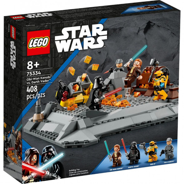 Конструктор LEGO Star War 75334 Оби-Ван Кеноби против Дарта Вейдера во Владимире