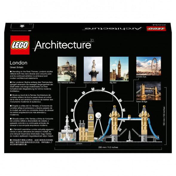 Конструктор LEGO Architecture 21034 Лондон во Владимире
