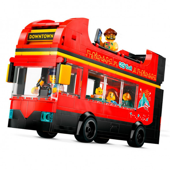 Конструктор LEGO City 60407 Красный двухэтажный экскурсионный автобус во Владимире