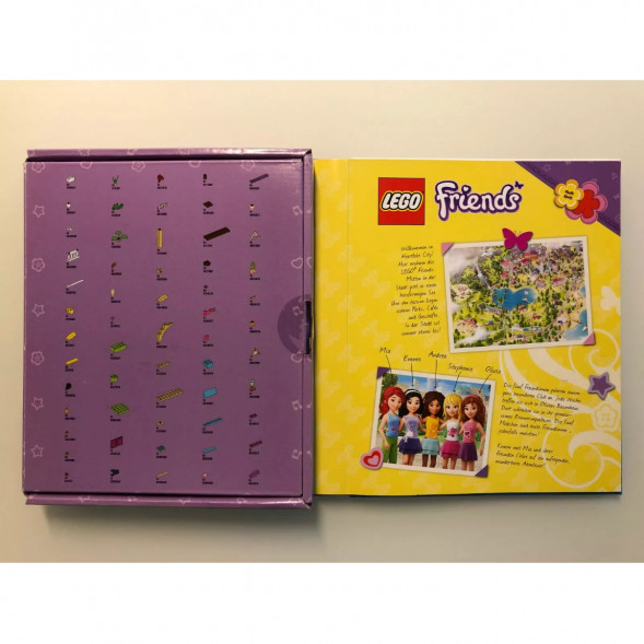 Книга и набор кубиков LEGO Friends Buch &amp;amp; Steine-Set Zwei Freundinnen auf Schatzsuche во Владимире