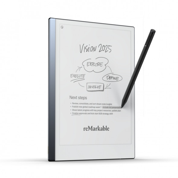 Графический планшет reMarkable 2 со стилусом Marker Plus и чехлом Book Folio серый (RM114) во Владимире