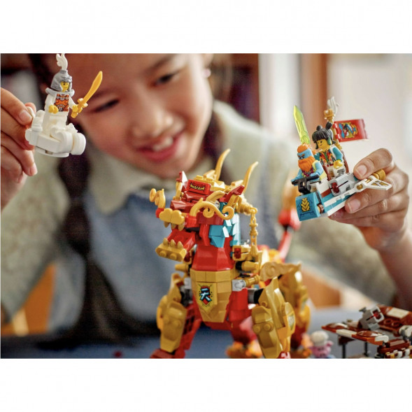 Конструктор LEGO Monkie Kid 80066 Мифическое существо Цилинь во Владимире