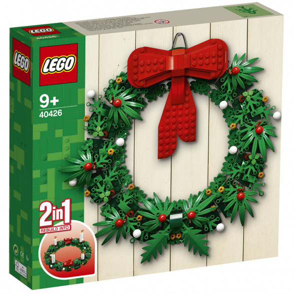 Конструктор LEGO 40426 Сувенирный набор «Рождественский венок» 2 в 1 во Владимире