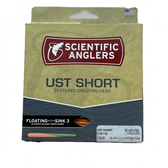 Рыболовная леска Scientific Anglers UST Short St-10/11-F/S3 Floating - SD - Sink 3 125130 во Владимире