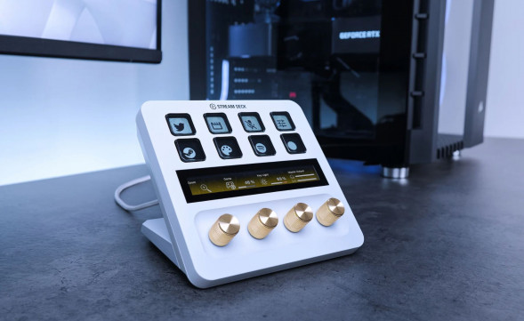 Контроллер для стриминга Elgato Stream Deck +, белый во Владимире