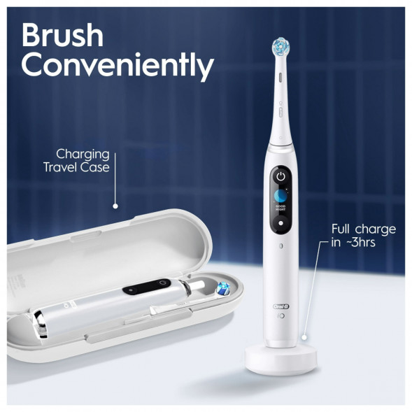 Электрическая зубная щетка Oral-B iO Series 9s (387224), White во Владимире