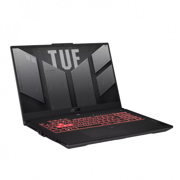 Ноутбук ASUS TUF Gaming A17 FA707NUG-HX156 (17.3&amp;quot;, IPS, 6 ядер, AMD Ryzen 7 7445HS 3.2 ГГц, 16 ГБ DDR5, SSD 512 ГБ, NVIDIA GeForce RTX 4050 - 6 ГБ, без ОС), черный во Владимире