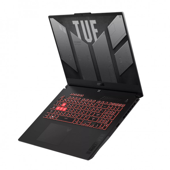 Ноутбук ASUS TUF Gaming A17 FA707NUG-HX156 (17.3&amp;quot;, IPS, 6 ядер, AMD Ryzen 7 7445HS 3.2 ГГц, 16 ГБ DDR5, SSD 512 ГБ, NVIDIA GeForce RTX 4050 - 6 ГБ, без ОС), черный во Владимире