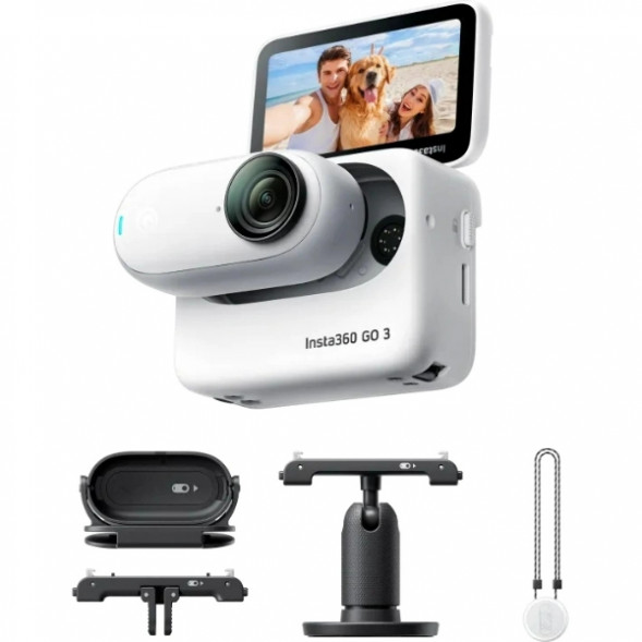 Экшн-камера Insta360 GO 3 Action Kit 64 GB, Arctic White во Владимире
