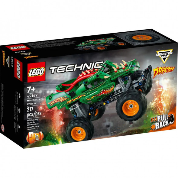 Конструктор LEGO Technic 42149 Монстер Джем «Дракон» во Владимире