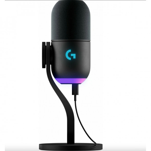 Микрофон Logitech Yeti GX (988-000569), черный во Владимире