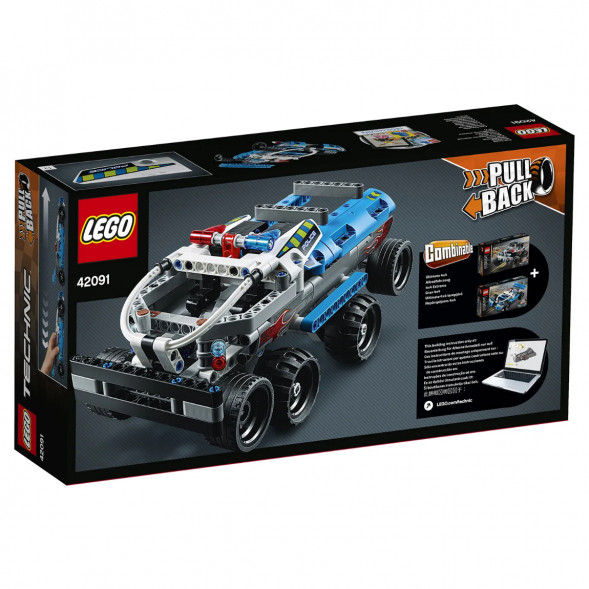 Конструктор LEGO Technic 42091 Полицейская погоня во Владимире