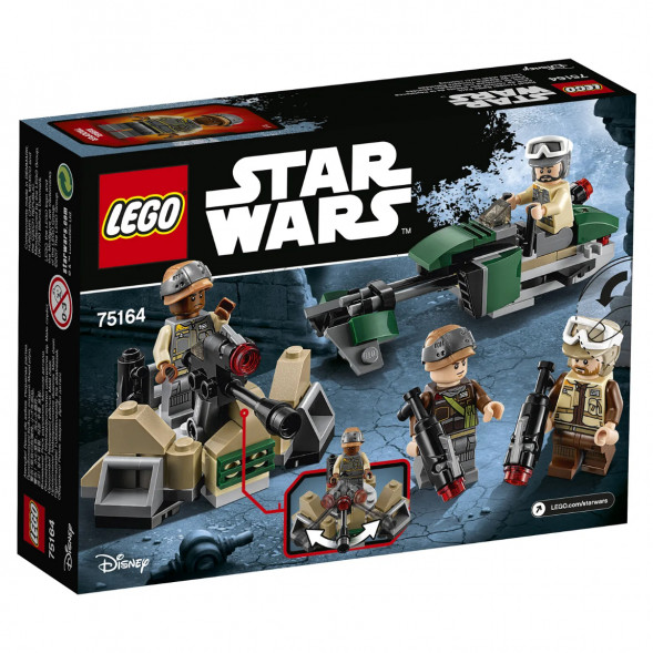 Конструктор LEGO Star Wars 75164 Боевой набор Повстанцев во Владимире