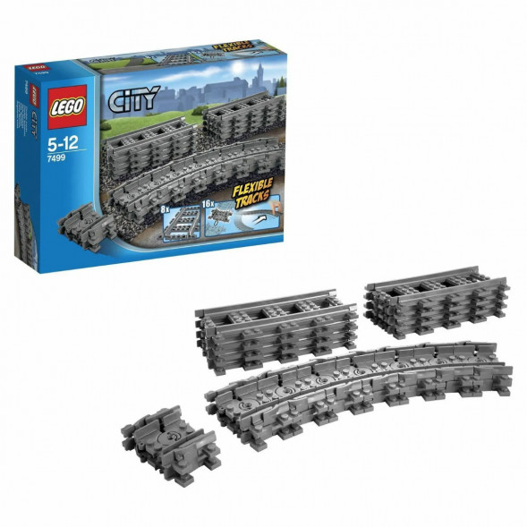 Конструктор LEGO City Trains 7499 Гибкие пути во Владимире