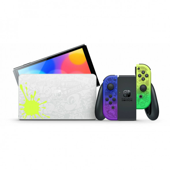 Игровая приставка Nintendo Switch OLED 64 ГБ, Splatoon 3 Edition во Владимире