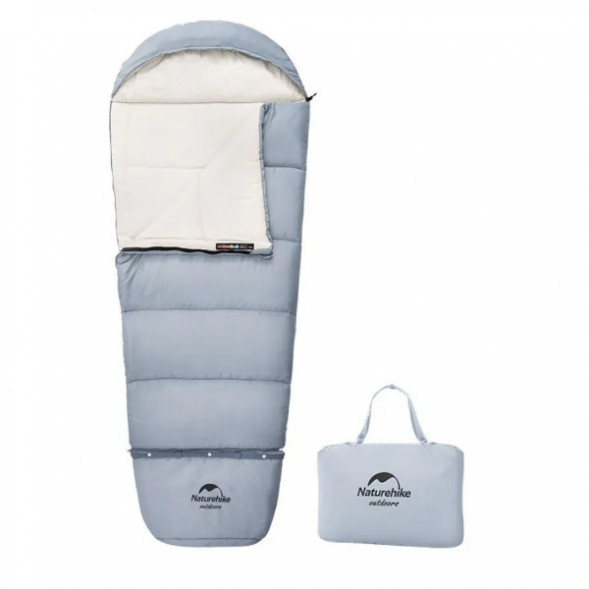 Спальный мешок Naturehike C180 (190x75см), голубой во Владимире